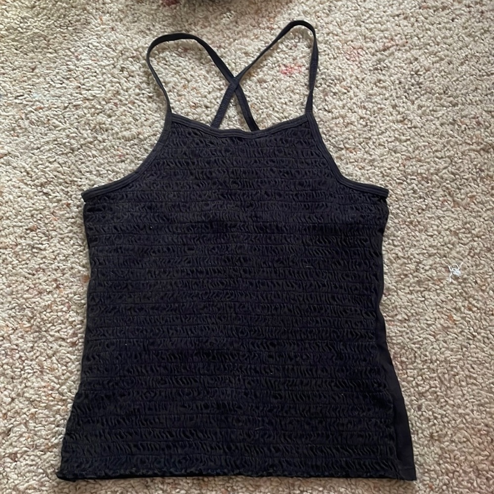 black muscle shirt